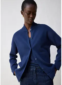 Cardigan oversize con lana merinos, bonprix