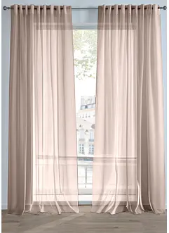 Tenda in batista fine con trama operata (pacco da 1), bonprix