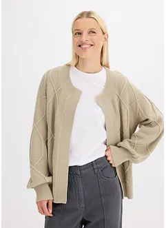 Cardigan a trecce, bonprix