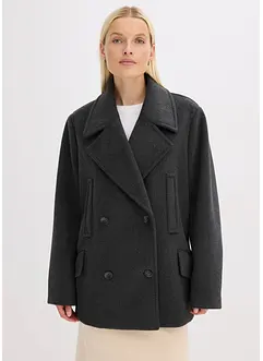 Caban in simil lana, bonprix