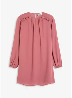 Miniabito in chiffon con ruches, bonprix
