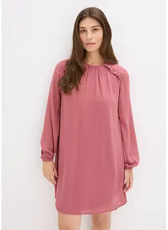 Miniabito in chiffon con ruches, bonprix