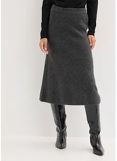 Gonna midi in maglia, bonprix