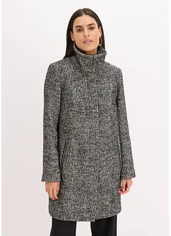 Cappotto corto da mezza stagione in simil lana, bonprix