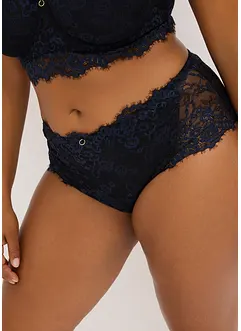 Culotte a vita alta in pizzo delicato, bonprix
