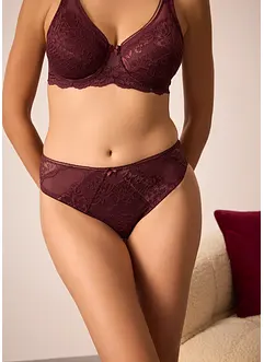 Slip alto con pizzo delicato, bonprix