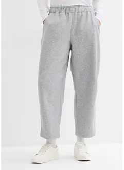 Pantaloni barrel in simil lana, bonprix