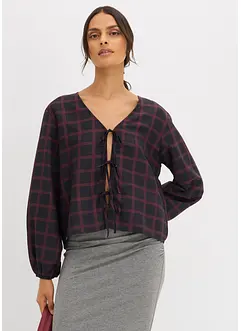 Blusa oversize in morbida viscosa, bonprix