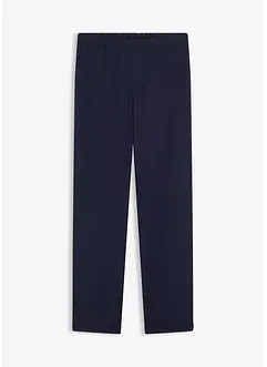 Pantaloni con elastico in vita e risvolto, bonprix