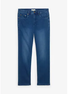 Jeans classic fit in denim felpato con girovita comodo, straight, bonprix