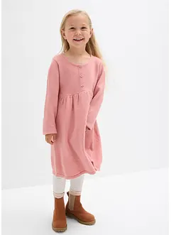 Abito in maglia con abbottonatura decorativa, bonprix