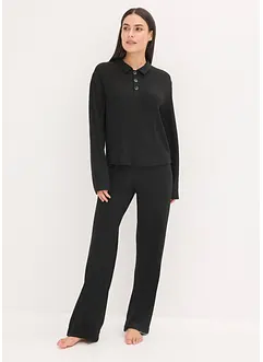 Tuta da casa oversize in morbida maglia a coste, bonprix