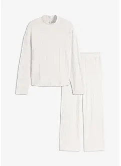 Tuta da casa oversize in morbida maglia a coste, bonprix