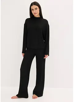 Tuta da casa oversize in morbida maglia a coste, bonprix