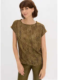 Maglia in tessuto misto, bonprix