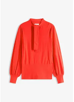 Maglione morbido in filato fine misto viscosa, bonprix