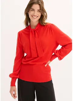 Maglione morbido in filato fine misto viscosa, bonprix