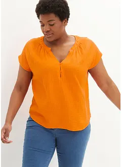 Top in mussola di puro cotone, bonprix