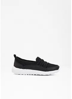 Sneaker slip on comfort con suola leggera, bonprix