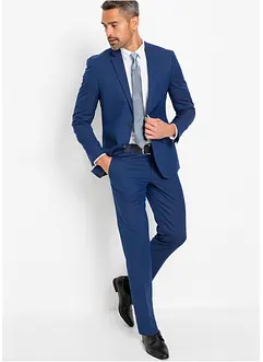 Completo (3 pezzi) giacca, pantaloni, cravatta, slim fit, bonprix