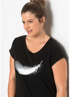 Camicia da notte corta in puro cotone biologico, bonprix