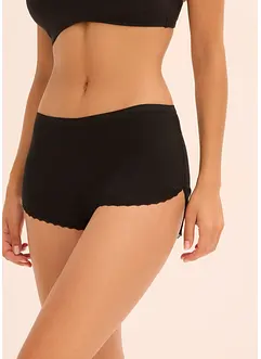 Boxer da donna aderenti con cotone (pacco da 3), bonprix