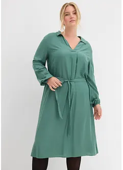 Abito midi in viscosa fluente, bonprix