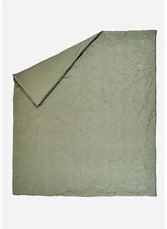 Copriletto con motivo a foglie, bonprix