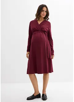 Abito prémaman fluente in cotone biologico per la gravidanza e oltre, bonprix