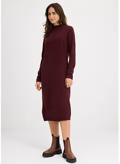 Abito in filato fine con colletto dritto, bonprix