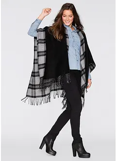 Poncho double face, bonprix