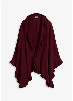 Poncho con cachemire, bonprix
