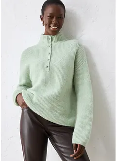 Maglione oversize con lana di alpaca, bonprix