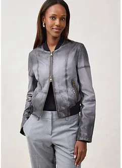 Giacca di pelle in nappa di agnello, bonprix