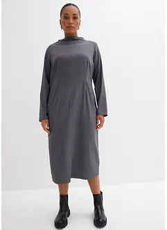 Abito midi in misto viscosa, bonprix