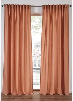 Tenda semitrasparente in poliestere riciclato (pacco da 2), bonprix