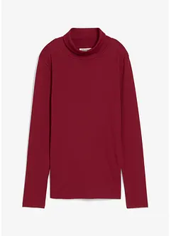 Maglia a collo alto in puro cotone, bonprix