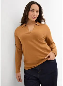 Polo in viscosa fine, bonprix