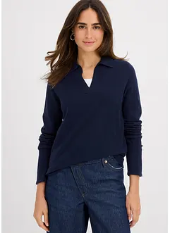 Polo in viscosa fine, bonprix