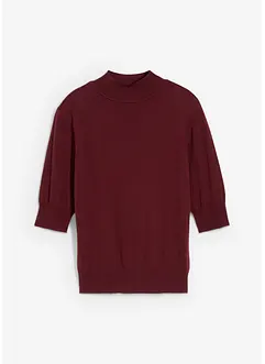 Maglione a collo alto in morbido misto lana, bonprix