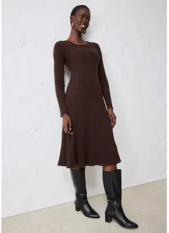 Abito in maglia di lana merino, bonprix