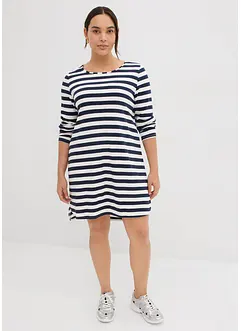 Abito asimmetrico in puro cotone pesante, bonprix