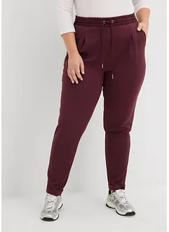 Pantaloni chino in tessuto effetto neoprene, bonprix