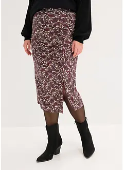 Gonna fluente in jersey misto viscosa, bonprix