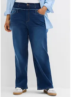 Jeans straight, vita alta, bonprix