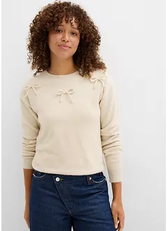 Maglione con fiocchi, bonprix