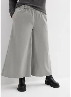 Pantaloni culotte in simil lana, bonprix