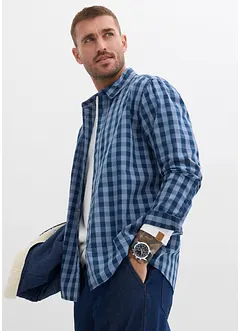 Camicia a maniche lunghe in puro cotone biologico, bonprix