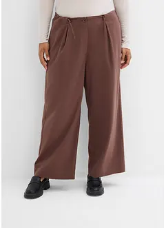 Pantaloni in misto viscosa con dettagli funzionali, bonprix