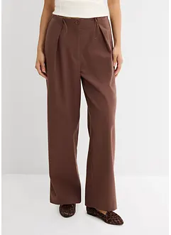 Pantaloni in misto viscosa con dettagli funzionali, bonprix